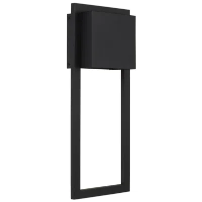 Capital Lighting Nate 1 Light Outdoor Large Wall Lantern 8" Black