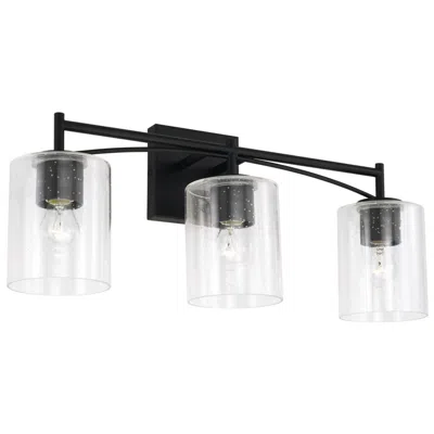 Capital Lighting Peyton 3 Light Vanity 23" Matte Black