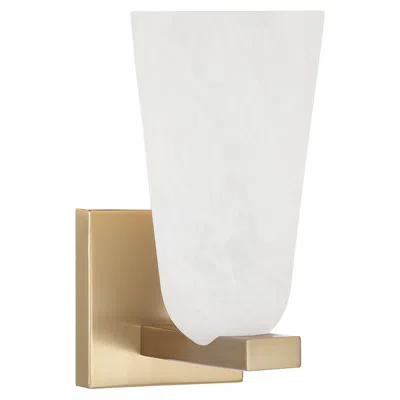 Capital Lighting Romy 1 Light Sconce 4.75" Matte Brass