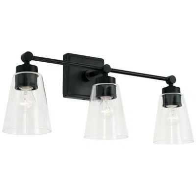 Capital Lighting Rory 3 Light Vanity Matte Black