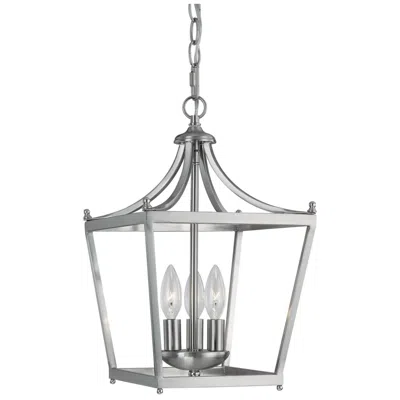 Capital Lighting Stanton 10 1/4" Wide Brushed Nickel 3-light Mini Pendant