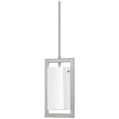 Capital Lighting Tahoe 1 Light Pendant 6.75" Brushed Nickel