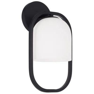 Capital Lighting Zeek 1 Light Sconce 7.75" Matte Black