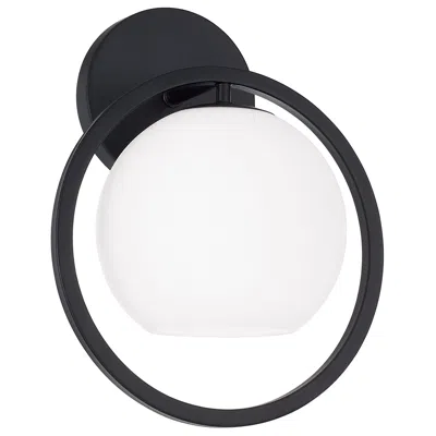 Capital Lighting Zeek 1 Light Sconce 9.5" Matte Black