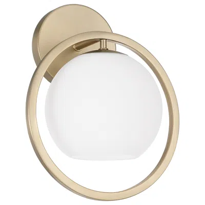 Capital Lighting Zeek 1 Light Sconce 9.5" Matte Brass