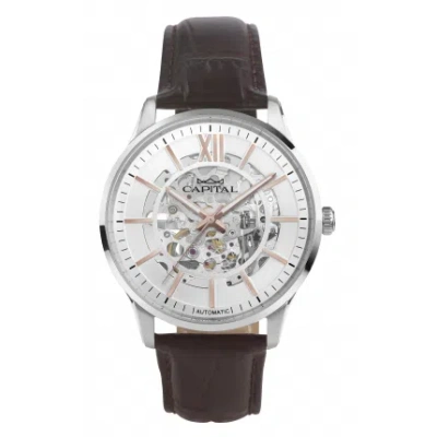 Capital Man  At508-01 41 Mm In Silver