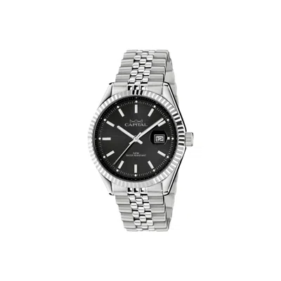 Capital Man  Ax340-03-oi 40 Mm In Black