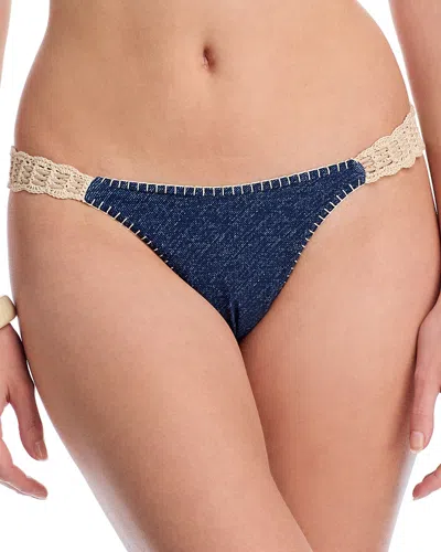 Capittana Alessia Denim Bikini Bottom