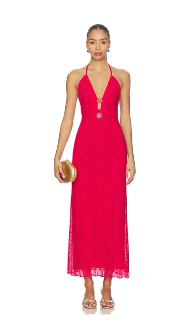 Capittana Ariel Dress In Red