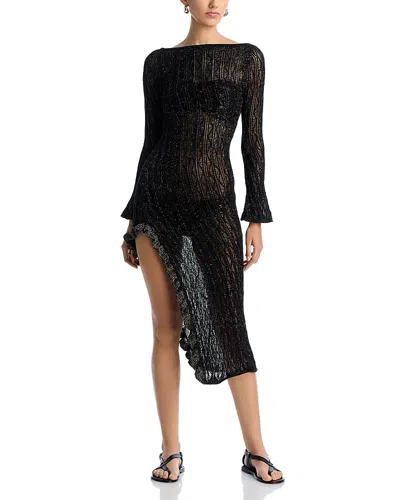 Capittana Brenda Black Dress Swim Cover-up