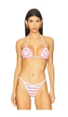 Capittana Cuba Bikini Top In Multi