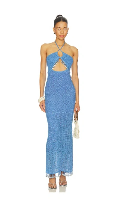 Capittana Daria Dress In Blue