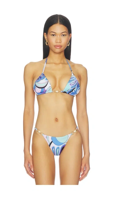 Capittana Eve Bikini Top In Multi