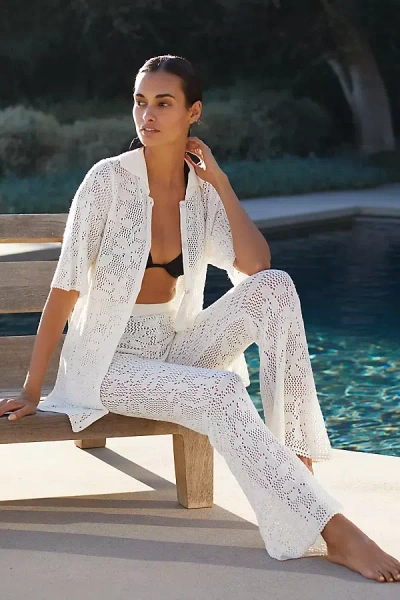 Capittana Flavia Sheer Pants In White