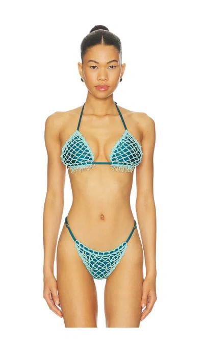 Capittana Giavanna Top In Green