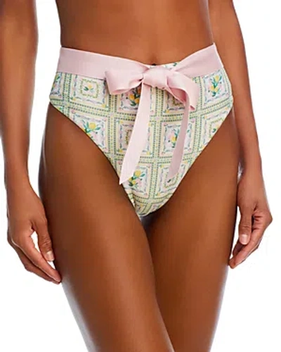 Capittana Lina Lemon Flowers Bikini Bottom