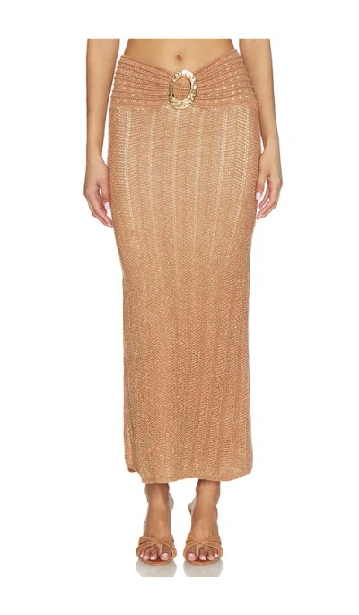 Capittana Luli Skirt In Brown