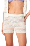 CAPITTANA MAYA STRIPE COVER-UP SHORTS