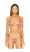 Capittana Meli Bikini Top In Multi