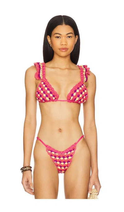 Capittana Melissa Bikini Top In Pink