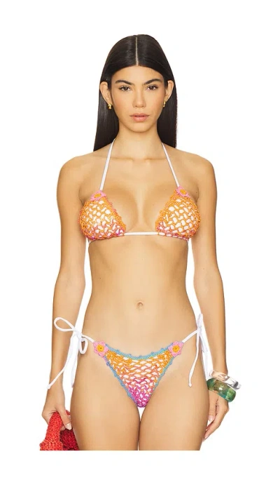 Capittana Missy Bikini Top In Multi