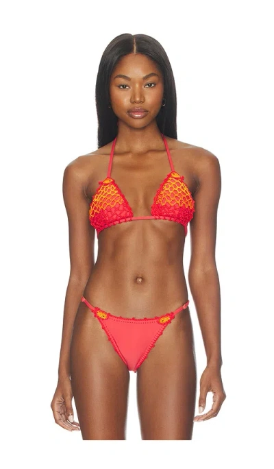 Capittana Missy Top In Red