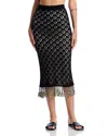 Capittana Sally Black Skirt Swim Cover-up In Black