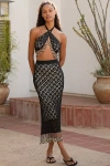 Capittana Sally Black Skirt Swim Cover-up In Black