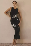 Capittana Vero Palms Cover Up Dress In Black