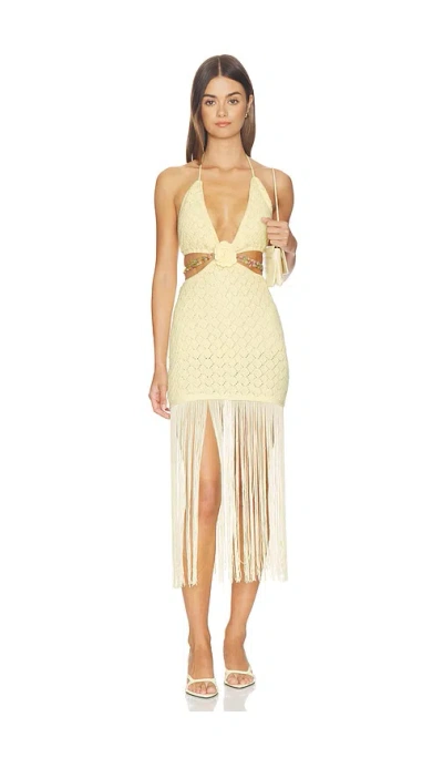 Capittana Zoe Dress In Yellow