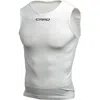 Capo Torino El Sleeveless Base Layer - White In White
