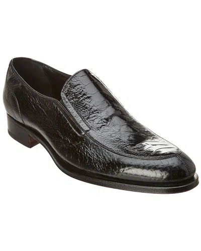 Caporicci Leather Loafer In Black