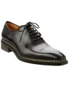 Caporicci Natural Leather Oxford In Black