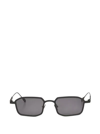 Capote Geometric-frame Sunglasses In Black
