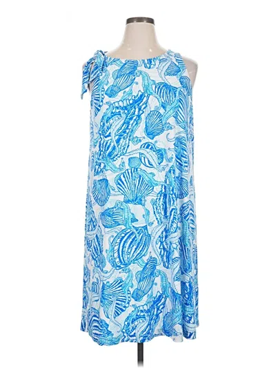 Pre-owned Cappagallo Casual Dress In Blue