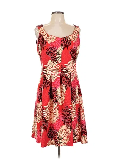 Pre-owned Cappagallo Cocktail Dress In Red