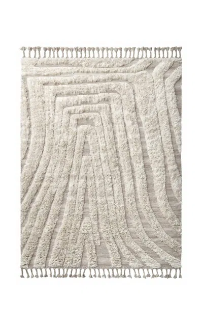 Cappelen Dimyr No.02 Wool-cotton Rug In Neutral