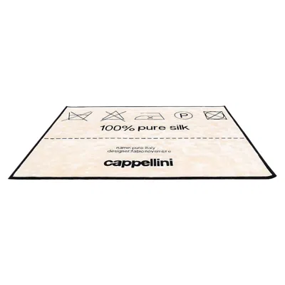 Pre-owned Cappellini 2022 Fabio Novembre For  Tappeti Rug / Carpet - Pure Italy In Brown