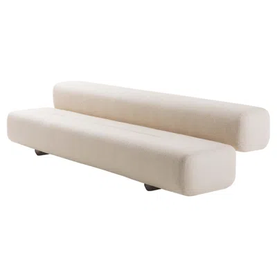 Pre-owned Cappellini Big Sofa Four-seater Upholstered Sofa By Big For  In Sand