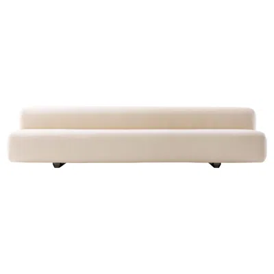 Pre-owned Cappellini Big Sofa Three-seater Sofa By Big For  In Sand