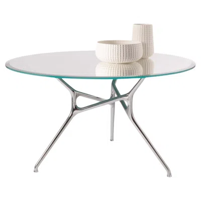 Pre-owned Cappellini Branch Small Round Table By Jakob Wagner By For  In Gray