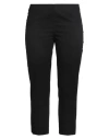Cappellini By Peserico Woman Pants Black Size 12 Cotton, Elastane