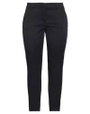 Cappellini By Peserico Woman Pants Midnight Blue Size 10 Cotton, Elastane In Black