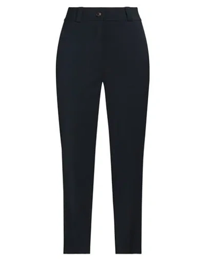 Cappellini By Peserico Woman Pants Midnight Blue Size 4 Virgin Wool, Elastane