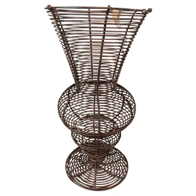 Pre-owned Cappellini Centerpiece For Artificial Flowers  - Dal Mondo Design Paola Navone In Black