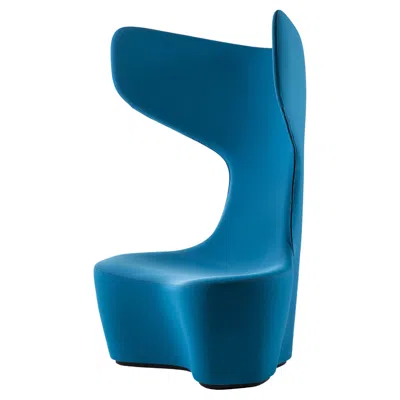 Pre-owned Cappellini Drum Large Armchair In Fixed Upholstery By Mac Stopa For  In Brown
