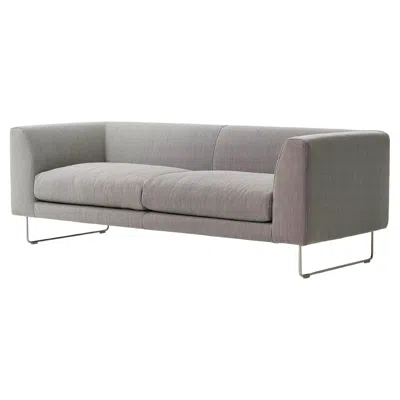 Pre-owned Cappellini Elan Two-seater Sofa In Feather By Jasper Morrison For  In Brown