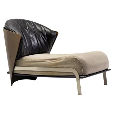Pre-owned Cappellini Elba Lunga Chaise By Franco Raggi For , Italy, 1980s In Brown