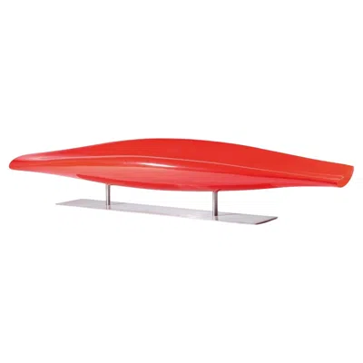Pre-owned Cappellini Inout Sofa In Fiberglass Red Finish By Jean-marie Massaud For