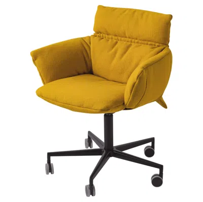 Pre-owned Cappellini Lud'ina Swivel Chair By Patricia Urquiola For  In Brown